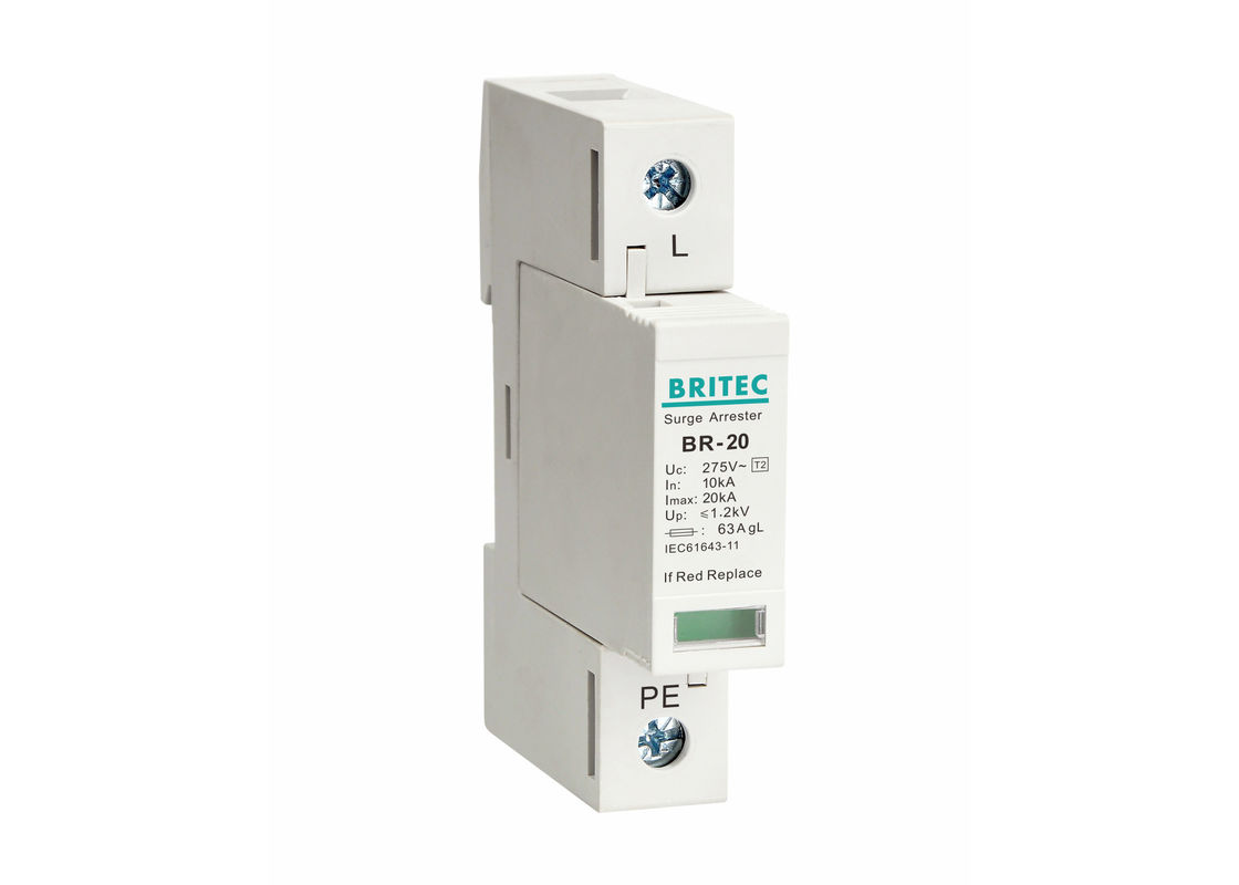 Class II 20kA 1P Type 2 Surge Protection Device SPD