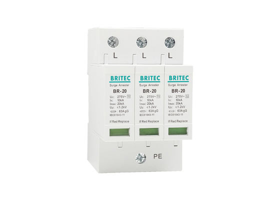 AC 3P 275V Type 2 Surge Protection Device For Power Distribution