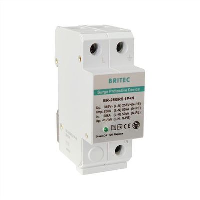 25KA 275V Type 1 Surge Protector AC Lightning Protection BR-25GRS 1+1