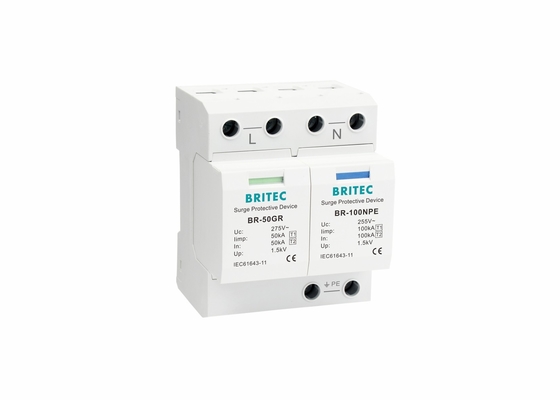 Class I Type 1 Surge Protection Device White Color Easy Installation