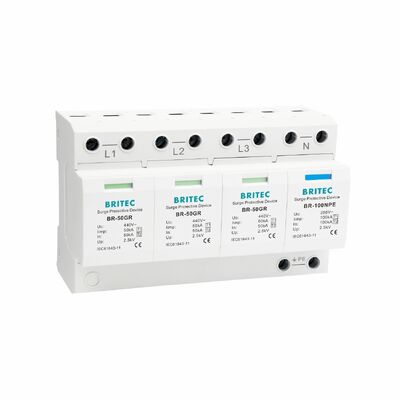 BR-50GR 440 3+1 440V Surge Protective Device Type 1 2 Protection Electrical Surge Protection Solutions three phase surge protection device type 1 spd