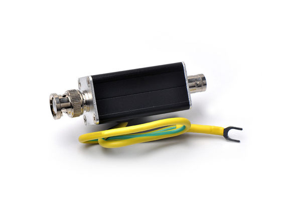 Aluminium Alloy BNC Surge Protector Compliant with IEC 61643-21 for CCTV Lightning Protection