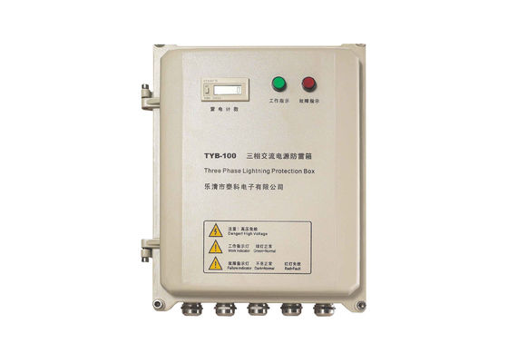 3 Phase 380V Power Surge Protector Box 140kA SPD For Power System