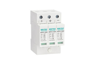 Thermalplastic PV Surge Arrester UL94 - V0 Type 1+2 Lightning Protection