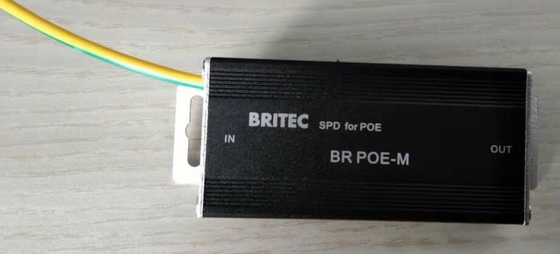 Ethernet PoE Surge Protector Telecom RJ45 Power Over lightning arrester rj45