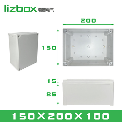 ABS Plastic Electrical Connection Box Project IP67 Junction Enclosure Waterproof
