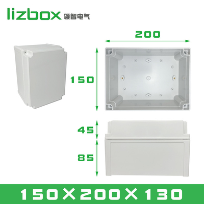 ABS Plastic Electrical Connection Box Project IP67 Junction Enclosure Waterproof