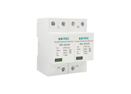 2P Surge Protection Device Single Phase Type 1 Surge Arrester