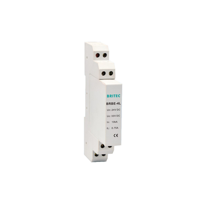 BRBD-4L 24V Signal Surge Arrestor Spd Data Protector  20kA information ac surge protection