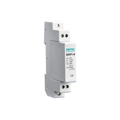 BRBD-4L 24V Signal Surge Arrestor Spd Data Protector  20kA information ac surge protection