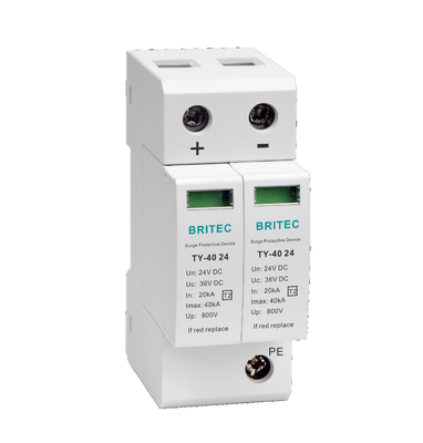 TY-20 24 SPD pv surge protection device Lightning 24 DC 36V DC spd solar surge arrester