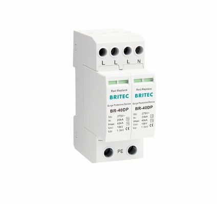 BR-275 20DP 2 AC Surge Protector Type 3 Lightning Arrester Spd Surge Suppressor