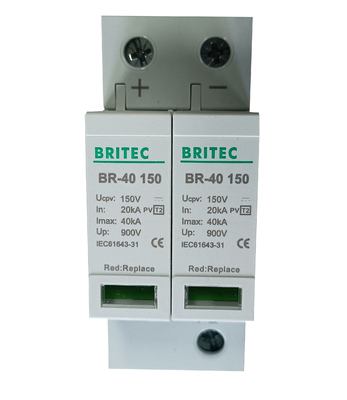 BRPV2 600 600V PV Surge Arrester Lightning Protection Dc Surge Protection Device