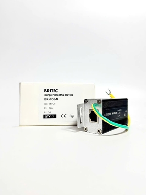 BR-POE-M electrical networks Signal Surge Arrester surge arester data signal surge protection