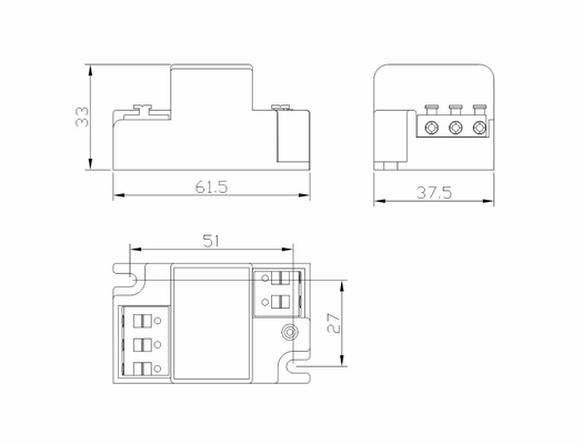 SPD06A-20 Surge Protectors for LED 20kv 10kv T3 led  streetlight surge protector