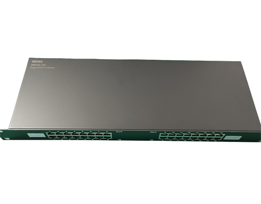 BRRJ45H-16R Signal Surge Arrester 1000M rack mount ethernet surge protection
