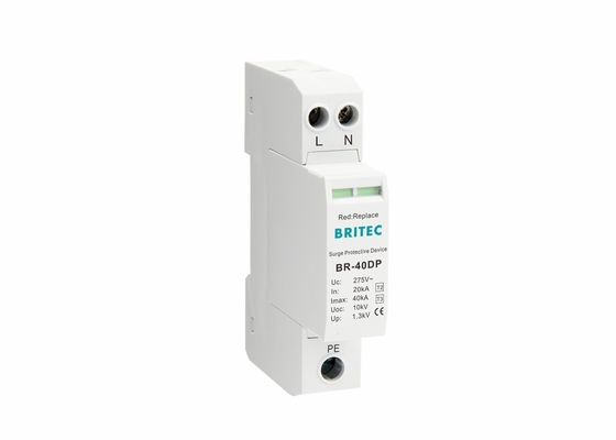 T2+T3 Level 2P Power Supply 275Vac 40kA Surge Protective Device Type 2+3