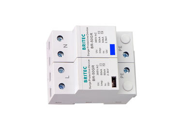 Low Voltage AC SPD Single Phase Lightning Protection Surge Arrester CE Passed