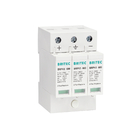 BRPV2-600 2 Mod DC 600V Photovoltaic PV Surge Protector DIN Rail Mounting dc surge arrester