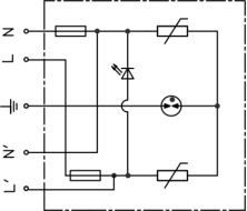 275V 10kv 6kv Spd Surge Protection Device For Led Street Light