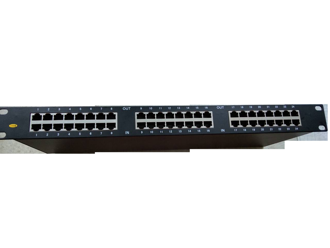 24 Port Rj45 Ethernet Surge Protector Network Lightning Rack rj45 spd
