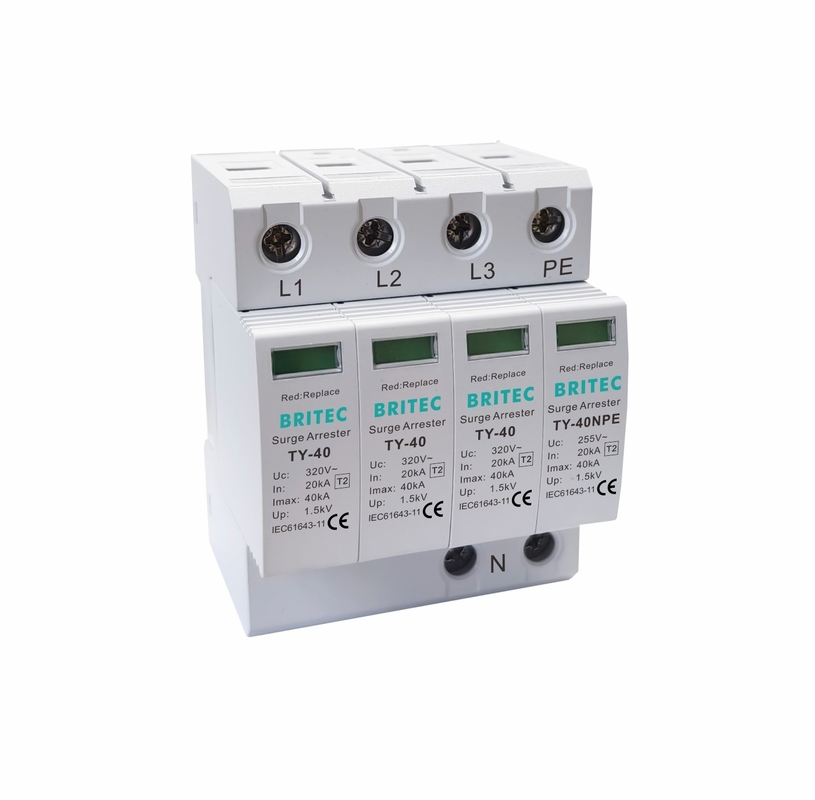 TY-40 3+1 MOV Power Surge Protection Device 3 Phase Surge Protection Device SPD