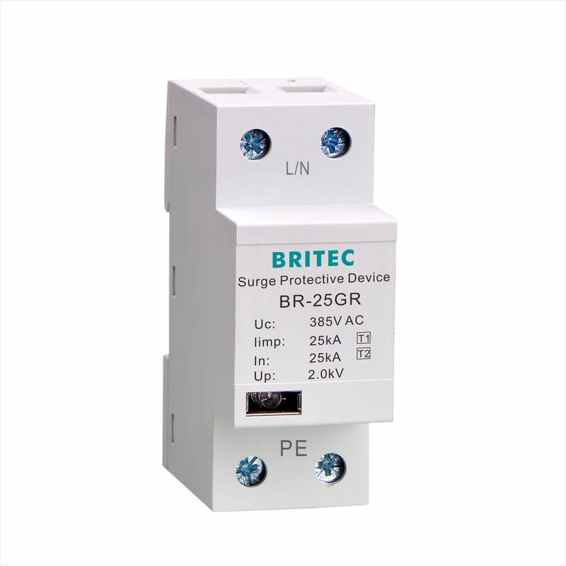 1P 25kA Type 1 Surge Arrester Power Strip spd Surge Protection Devices
