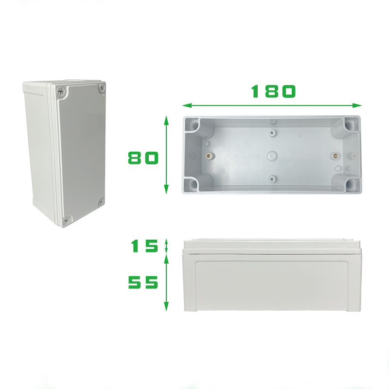 TY-8013070 Electrical Junction Box Enclosure Ip67 Outdoor 80*130*70mm