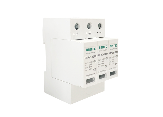 1000V Class II  DC Lightning Arrester Solar PV Surge Arrester