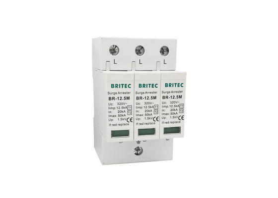 Electrical IEC61643-1 320V 12.5kA Spd Surge Protection Device