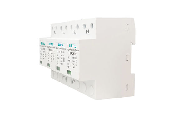Type 1 Class B Spd Surge Protector 25KA 4P 385Vac Class I High Power