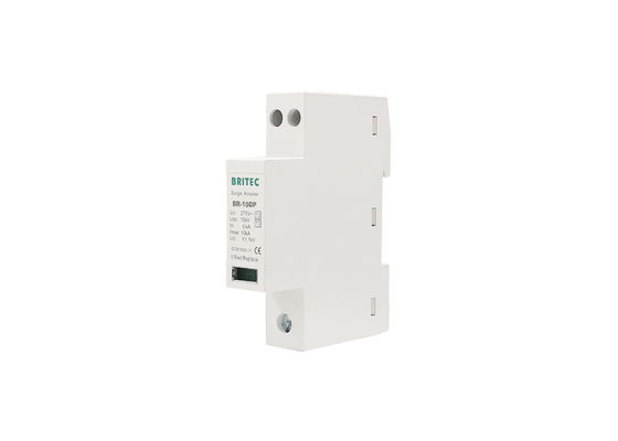 Single Phase Power Supply Power Surge Protection Device 2P 10KA Din Rail
