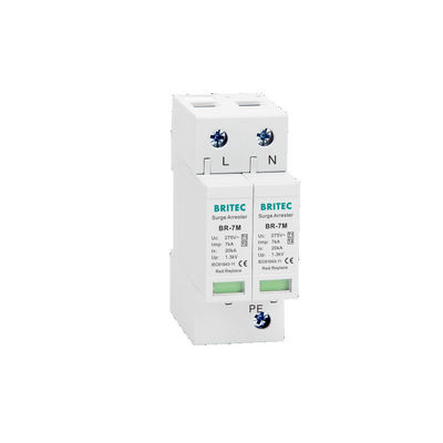 BR-7M 4P 7ka T1+T2 Surge Protective Device Lightning Arrester SPD Spd Surge Protection Devices