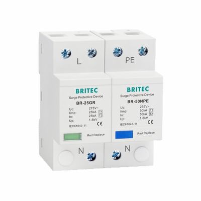 25kA Type 1 Surge Protector 275V T1 10/350us Surge Protective Device