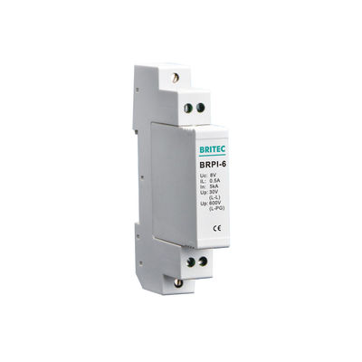 24V Data Surge Protector with 1ns Response Time and IP20 Protection for Signal Surge Arrestor