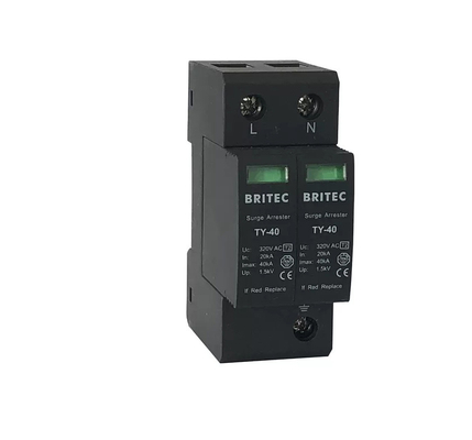 TY-40 3P Surge Protection Device  275v Lightning Protector Spd Type 2 Lightning Arrester