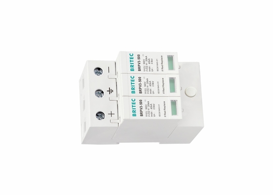 Long Life DC Surge Protection Device 500V Surge Arrester Superior SPD