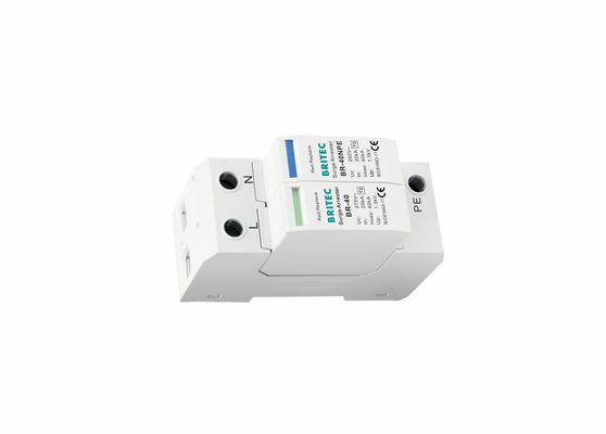 IEC 61643-11 DIN Rail 230Vac MOV Class II Surge Protector Single Phase