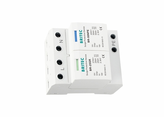 AC 25kA 1+1 BR-25GR Surge Protection Device Surge Protector