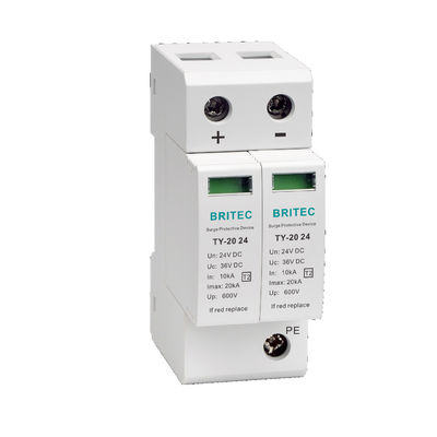 TY-40 24 24v solar Surge Protection Device Dc Spd Type 2 Type 2 Surge Supressor surge protection dc SPD  Dc Surge Protective Device