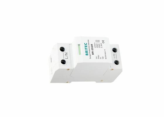 25kA Class I Type 1 Class B SPD Single Phase Surge Arrester