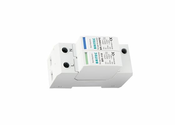 IP20 Type 2 Surge Protector Surge Protective Device SPD 110kA Surge Arrester