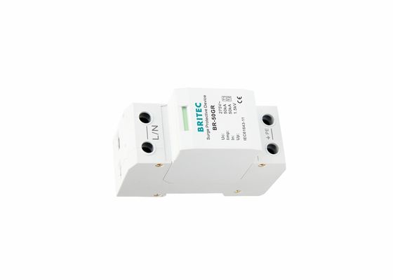 Single Phase Class I  T1 50kA Lightning Protection Surge Suppressor Surge Protective Device