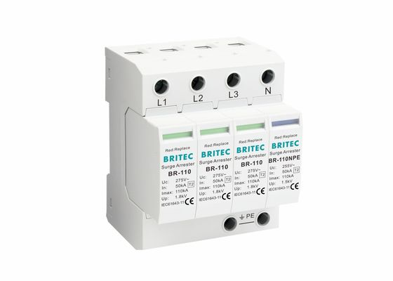 Type 2 Surge Protection Device 110KA Three Phase Electric