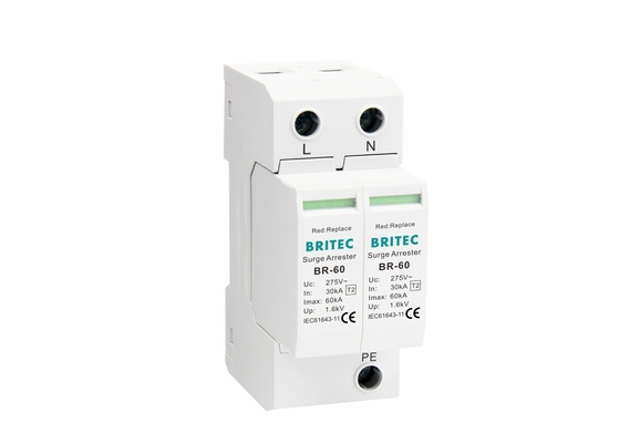 30kA 60kA Type 2 Surge Protection Device SPD Power 230V/400V BRITEC