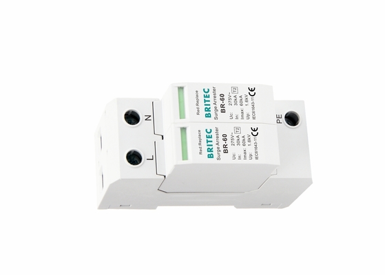 30kA 60kA Type 2 Surge Protection Device SPD Power 230V/400V BRITEC
