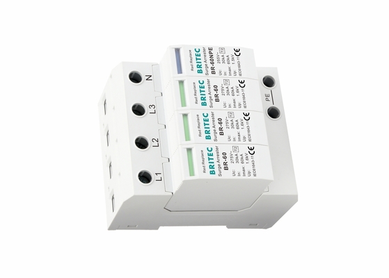 IEC61643-1 SPD Low Voltage Type 2 Surge Protection Device Vibration Proof