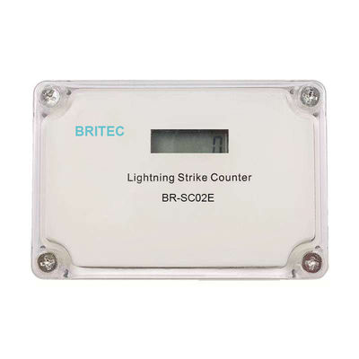 BR-SC02M  0~999,999 Events Lighting Strike Counter Device Lightning Protection Mechanical lightning strike counter