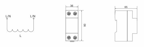 BRCI-63 decoupling inductivity Decoupling inductance Lightning Coordinator Decoupler