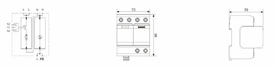 SPD Power Surge Protection Device with IEC 61643-11 Compliance